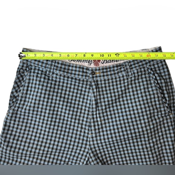 Tommy Bahama Size 36 Men's Shorts Blue Gingham Plaid - Picture 6 of 12